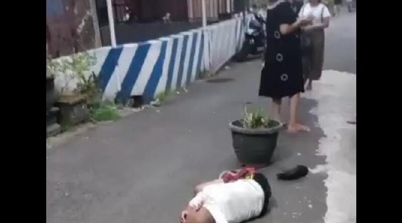 ODGJ Bikin Ulah di Gang 1 Tlogomas